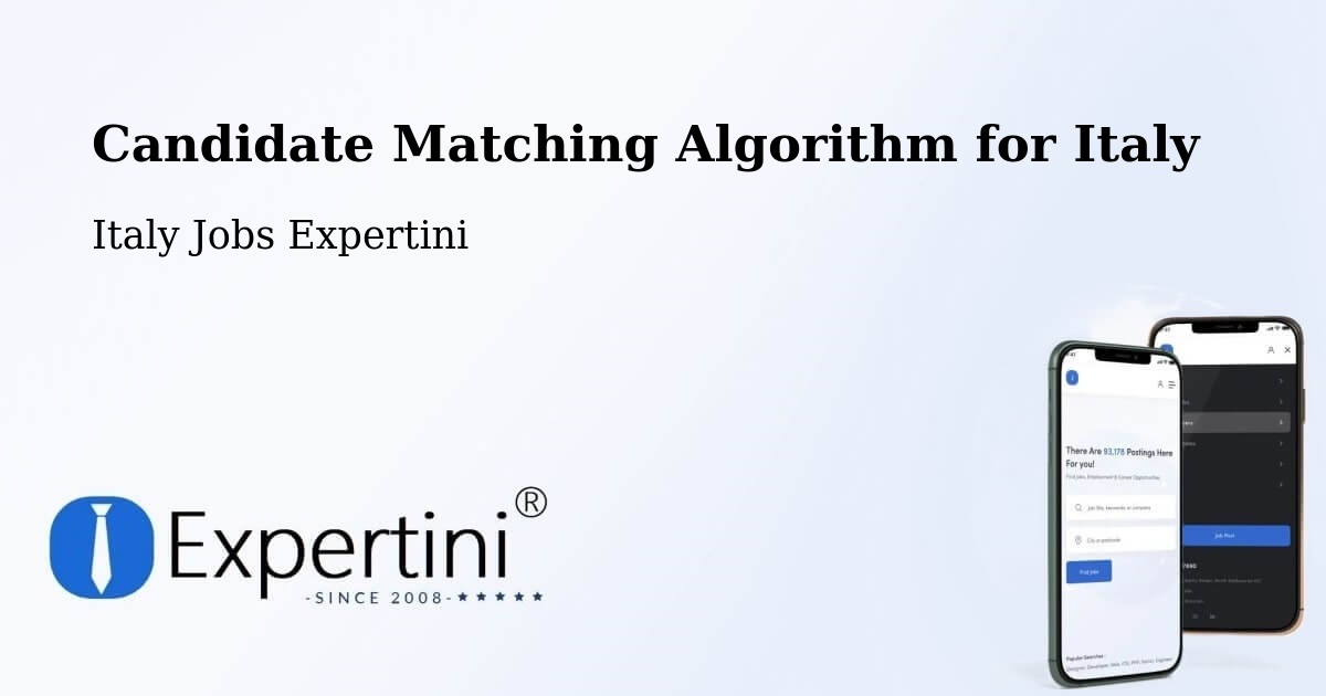 Candidate Matching Algorithm Overview – Gorle - Italy Jobs Expertini