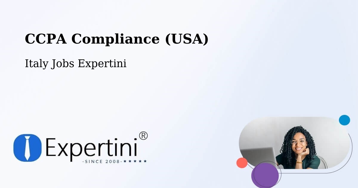 CCPA Privacy Rights & Compliance Notice – Gorle - Italy Jobs Expertini