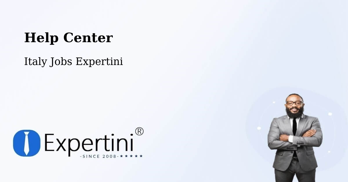 Help Center – Gorle - Italy Jobs Expertini