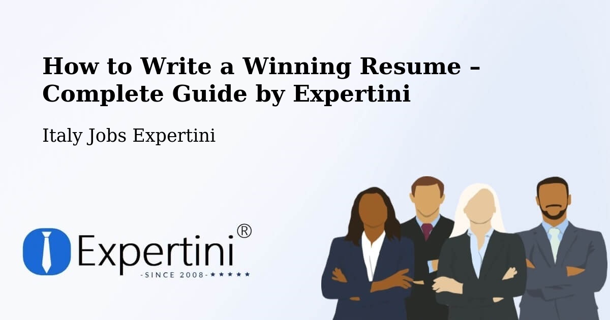 Resume Writing Guide for Job Seekers – Gorle - Gorle, Italy Jobs Expertini